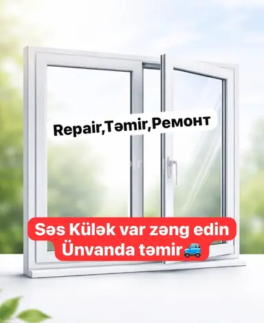 Qapı və pəncərə ustası — iş nümunəsi 1