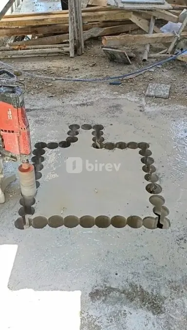 Beton ustası — iş nümunəsi 2