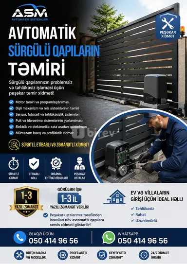 Qapı ustası — iş nümunəsi 1