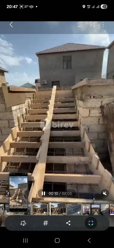 Beton ustası — iş nümunəsi 3