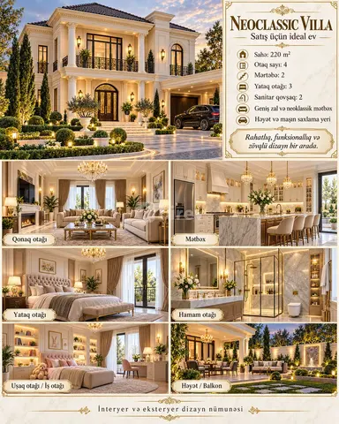 İnteryer dizayneri — iş nümunəsi 3