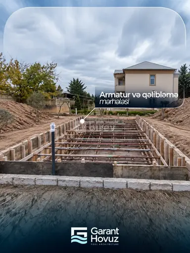 Hovuz ustası — iş nümunəsi 2