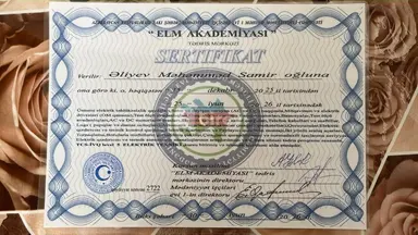 Elektrik ustası — iş nümunəsi 3