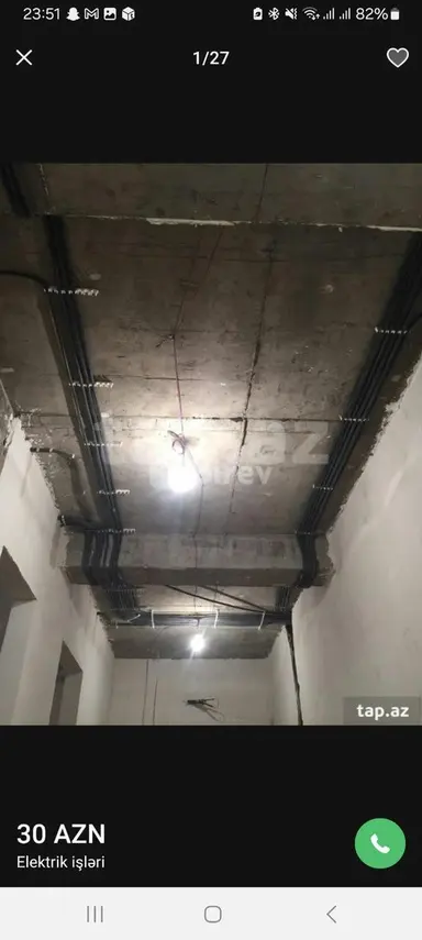 Elektrik ustası — iş nümunəsi 8