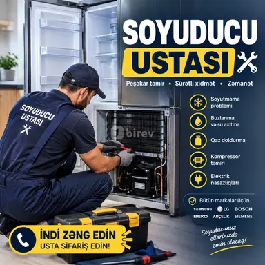 Soyuducu ustası — iş nümunəsi 1