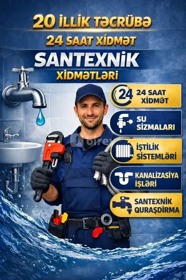Santexnik — iş nümunəsi 1