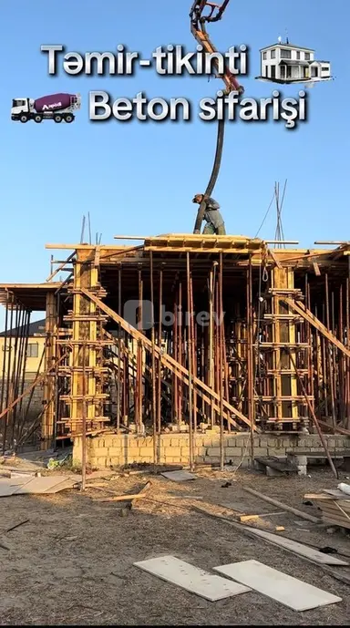 Beton ustası — iş nümunəsi 2