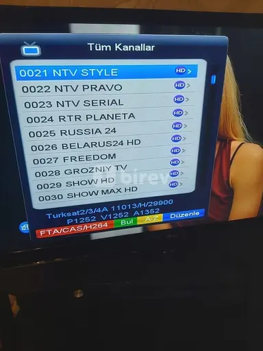 Televizor ustası — iş nümunəsi 1
